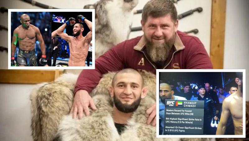 "მომეცი იარაღი, რომ პალესტინაში წავიდე, იმისთვის არ გავზრდილვარ, რომ აქ შორტებში ვჩხუბობდე" - ჩიმაევის მიმართვა კადიროვს და ჩეჩნეთის ლიდერის შვილები UFC-ის ტურნირზე (ფოტოები)