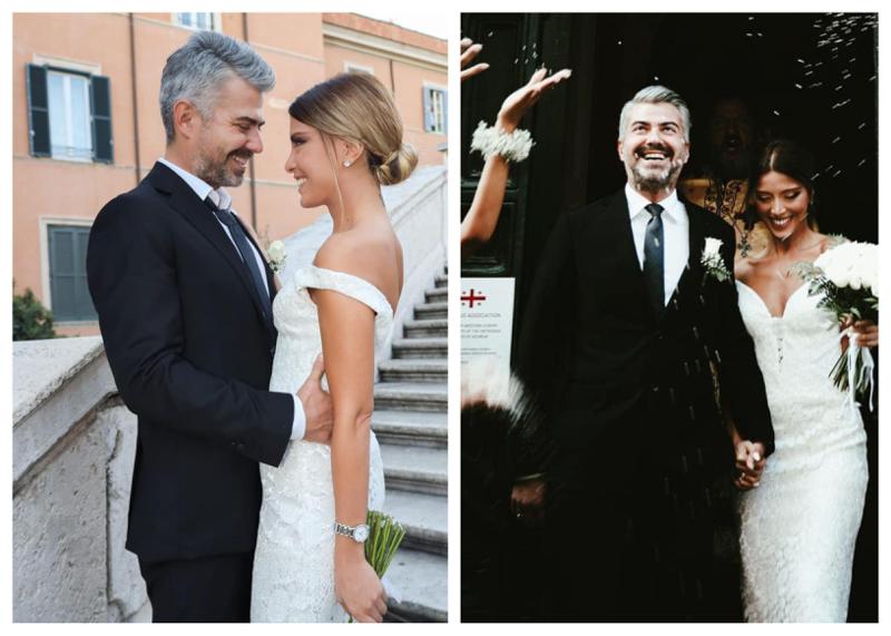 ჯვრისწერა იტალიაში - თათია შარანგიასთან 10-წლიანი ქორწინების შემდეგ, სანდრო შელიამ ახალ რჩეულზე ოფიციალურად იქორწინა (ფოტოები)