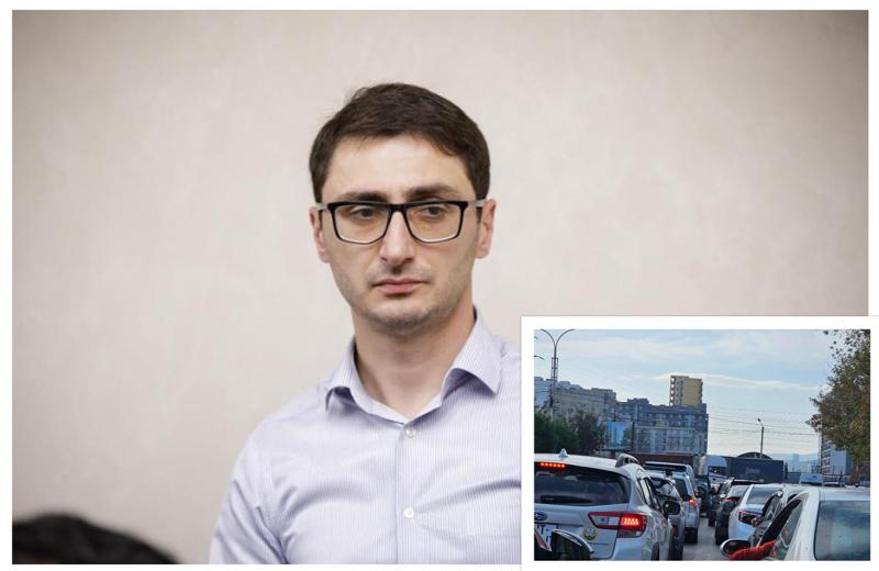 "ერთი უპასუხისმგებლო GWP-ის გამო დიდი დიღომი და ნახევარი თბილისი პარალიზებულია" -  ვიქტორ წილოსანი წერს, რომ მერიამ კომპანია ამის გამო 5000 ლარით დააჯარიმა