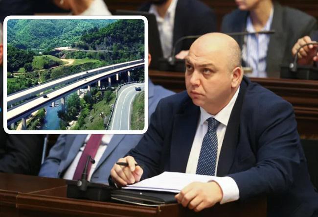 "რიკოთის მონაკვეთის პროექტირებისას ჩატარდა მასშტაბური გეოლოგიური სამუშაოები - გაკეთდა 6100 მ-ზე მეტი საერთო სიგრძის 300-მდე ჭაბურღილი" - მინისტრი