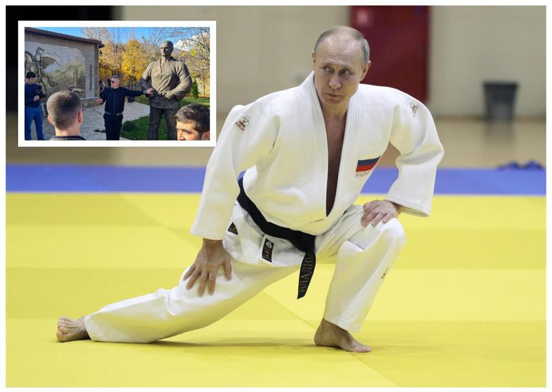 ოკუპირებულ სამხრეთ ოსეთში პუტინის ძეგლი დადგეს - ცერემონიაზე ჯამბულატ თედეევმა ხალხს "ვლადიმერ ვლადიმიროვიჩისა და 2008 წლის მოვლენების შესახებ უამბო"