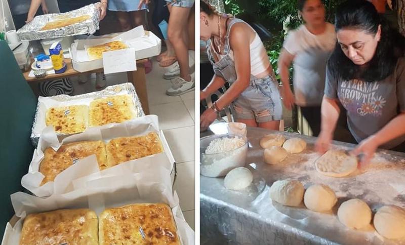 "3 ლოკაციაზე გადანაწილდნენ და... " - ისრაელში მცხოვრებმა ქართველმა ქალებმა მებრძოლებისათვის ხაჭაპურები გამოაცხვეს