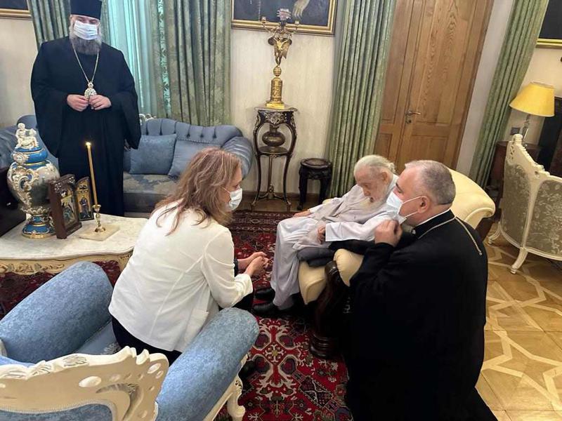 პატრიარქი ისრაელის ელჩს შეხვდა - რა ინფორმაციასა და ფოტომასალას ავრცელებს საპატრიარქო?