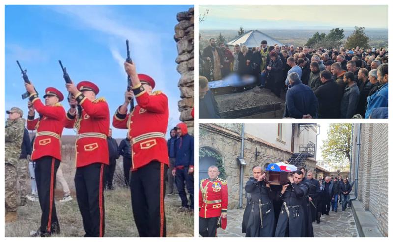 თამაზ გინტური სამხედრო პატივით დაკრძალეს - ფოტოები კირბალიდან