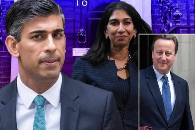 ცვლილებები სუნაკის მთავრობაში: ექსპრემიერი დევიდ კემერონი მინისტრად ბრუნდება, სუელა ბრავერმანი კი ბოლო ერთ წელში მეორედ გაუშვეს შს მინისტრობიდან