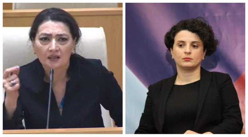 "თამარ ჩარკვიანს ნათია მეზვრიშვილმა "ნაცმოძრაობაზე" არაფერი უნდა უთხრას!  მე რომ ქუჩაში ვიდექი, ადეიშვილის პროკურორი იყო" - თაკო ჩარკვიანი