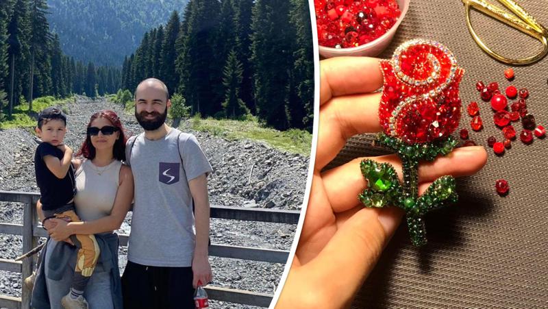 "შოვის ამბებიდან 13 დღე იყო გასული, როცა გადავწყვიტე, გულში რაც მქონდა, ამომეღო... სწორედ ამას უკავშირდება სიმბოლურად მოქარგული ვარდი" - სტიქიას გადარჩენილი "ერთი ადამიანის საწარმო"