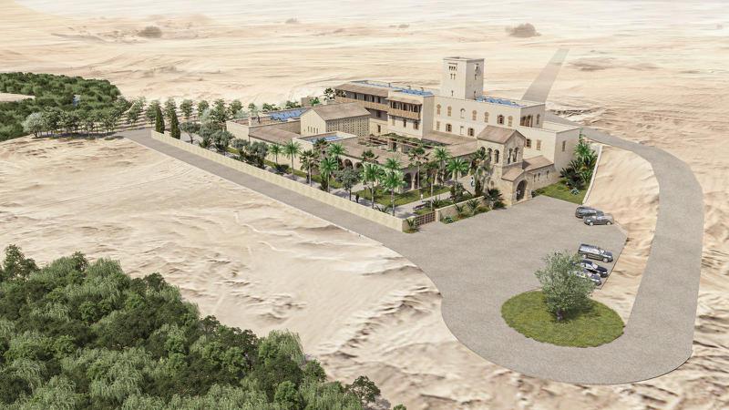 როგორი იქნება იორდანიაში, მაცხოვრის ნათლობის ადგილის მიმდებარედ აშენებული ქართული კულტურის ცენტრი - მთავრობამ პროექტი დაამტკიცა (ფოტოები)