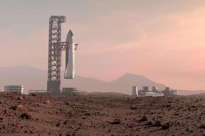 "მას მარსზე 100 ადამიანის გადაყვანა შეეძლება" - მარსზე სამოგზაუროდ შექმნილ ხომალდს მასკის SpaceX დღეს  საცდელად გაუშვებს