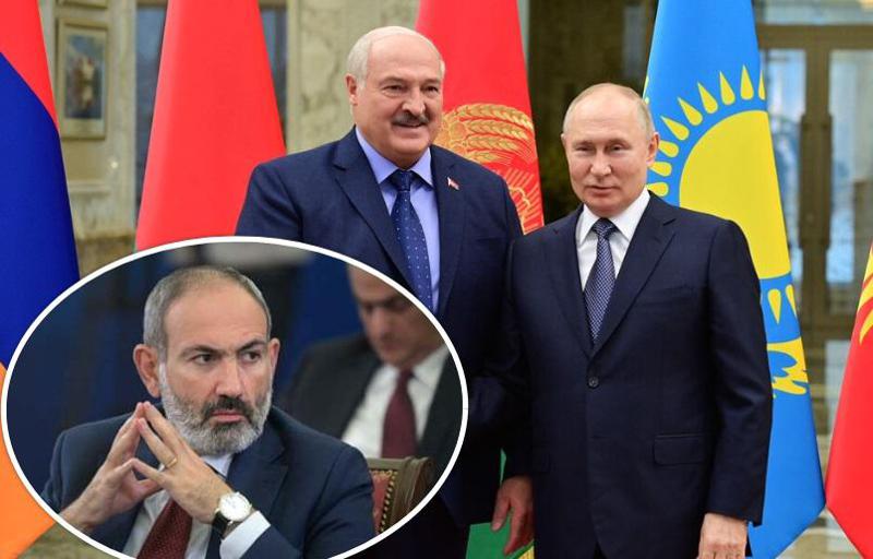 ОДКБ -ს მორიგ სამიტზე სომხეთის არ დასწრებას "დემარშად" აფასებენ - ფაშინიანმა ამის თაობაზე მხოლოდ მასპინძელი ლუკაშენკო გააფრთხილა და არა პუტინი