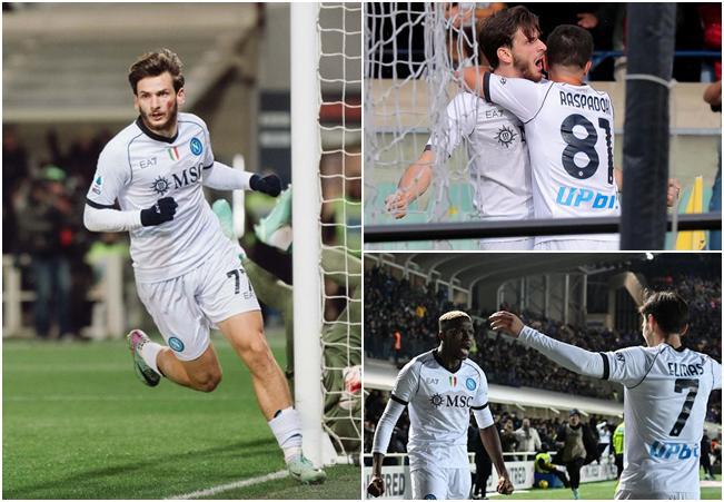 მაცარის წარმატებული დებიუტი, ხვიჩას კარგი თამაში და ოსიმენის დაბრუნება  უნიღბოდ - "ნაპოლიმ" სტუმრად "ატალანტა" დაამარცხა