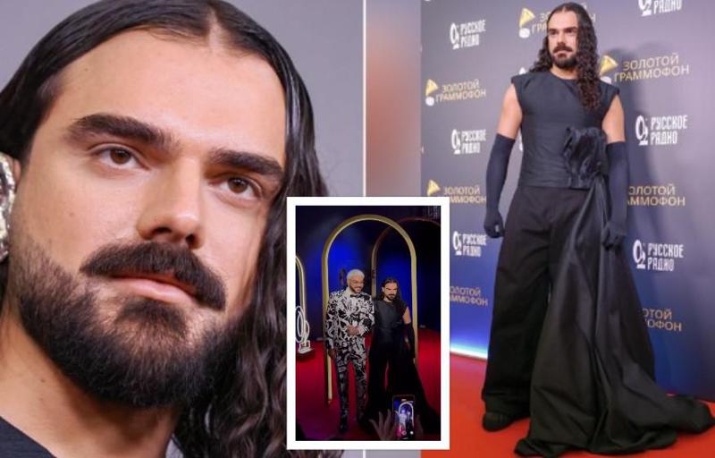 კიდევ ერთი ხვიჩა კვარაცხელია - ვინ არის ქართველი მომღერალი, რომელიც რუსეთში, წითელ ხალიჩაზე კირკოროვთან ერთად პოზირებს: მისი სტილი რუსული მედიის განხილვის თემაა