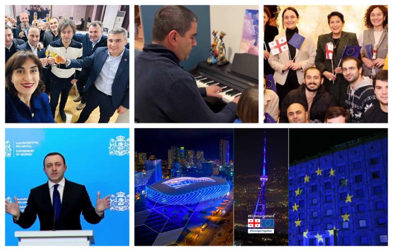 "დრაკონის წელი მოდიოდა და მიშელის მოვიდა" - ვინ როგორ შეხვდა კანდიდატის სტატუსს: სახალხო ზეიმი "ფეისბუქზე", პოლიტიკოსებისა და საზოგადოების გამოხმაურებები