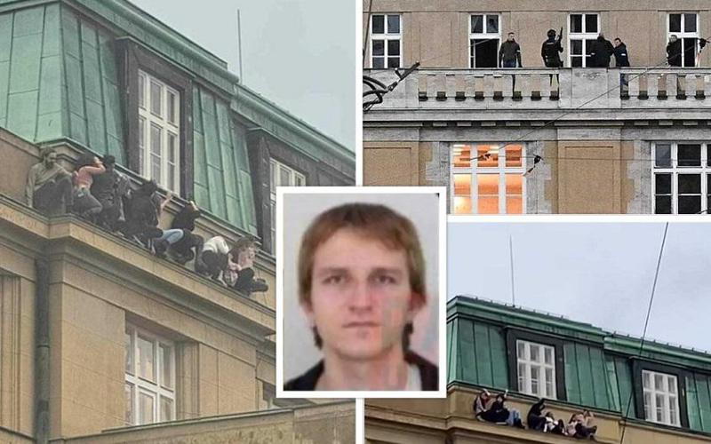 "ის ამ უნივერსიტეტის სტუდენტი, 24 წლის ახალგაზრდა იყო" -  რა ხდებოდა პრაღაში, უნივერსიტეტში თავდასხმისას და რას წერს მედია თავდამსხმელის შესახებ (ფოტოები)