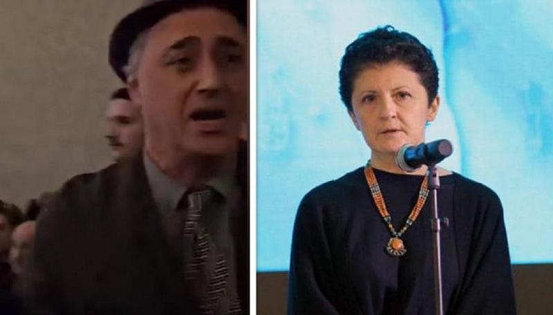 "ეს არის ვაჭრუკანა, ბურჟუა მთავრობა. კარგად უნდა დაიმახსოვრო შენც, დოიაშვილსაც უნდა შეეშვა, სხვა ხელოვანებსაც" - ირაკლი კაკაბაძე თეა წულუკიანს: რა მოხდა მწერალთა სახლში? (ვიდეო)