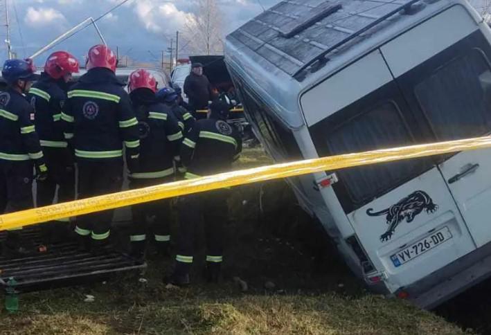 ავტოავარია აბაშის სოფელ მარანთან - არის მსხვერპლი