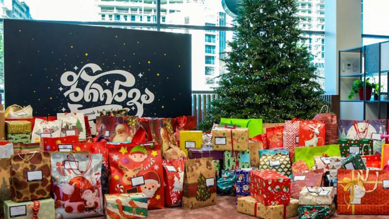 "თეგეტას“ "ზრუნვის კედელი" - ბენეფიციარების საახალწლო სურვილების ასასრულებლად