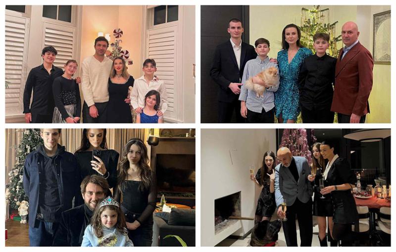 ცნობილების ახალი წელი - ვინ როგორ და სად შეხვდა 2024 წლის შემოსვლას (ფოტოები)