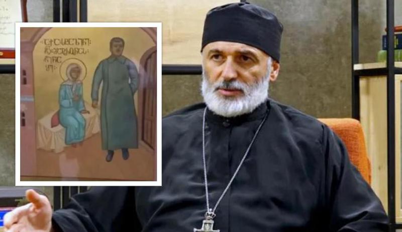 "სტალინის ხატზე გამოსახვა არ ნიშნავს, რომ სტალინი ლოცვის ობიექტია, ხატზე შეიძლება უარყოფითი პერსონაჟიც მოხვდეს" - ანდრია ჯაღმაიძე