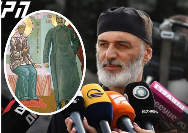 "პირველად არ ხდება, რომ დღესასწაული სკანდალით უნდათ გადაიფაროს - ეკლესია ქრისტეზე უყვება, ისინი კი სტალინზე უყვებიან თავის მსმენელს" - ანდრია ჯაღმაიძე