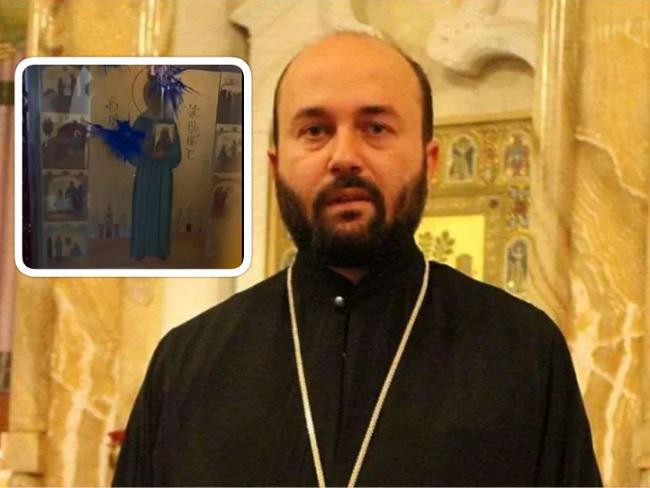 "მე, როგორც მღვდელი,  საპატრიარქოსგან მოვითხოვ, რომ ეს მატრონა-სტალინის მკრეხელური ნახატი გამოათრიონ ტაძრიდან და საჯაროდ დაწვან" - დეკანოზი ილია ჭიღლაძე