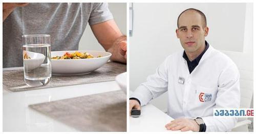 "წყლის დალევა ჭამის შემდეგ ხელს უწყობს მადის რეგულირებას და წონის კლებას"  - როგორია ზაზა თელიას განმარტება აქტუალურ კითხვაზე?