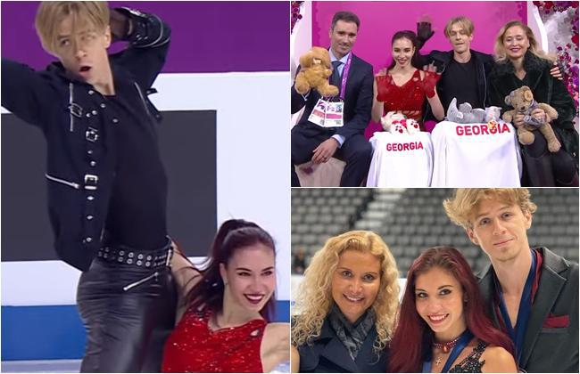 ცნობილი მწვრთნელის, ეთერ თუთბერიძის ქალიშვილი და მისი მეწყვილე, რომლებიც საქართველოს სახელით ასპარეზობენ, ევროპის ჩემპიონატზე, პირველი ტურის შემდეგ, 33 მონაწილეს შორის მე-7 ადგილზე არიან