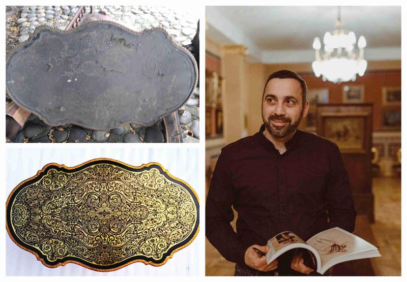 "ვიცი ცოტა დაუჯერებელი ამბავია, თუმცა სიმართლეა... ეს მაგიდა სამეგრელოს სამთავრო ოჯახს ეკუთვნოდა, ის "ფერფლისაგან აღსდგა" - რას წერს გიორგი კალანდია?