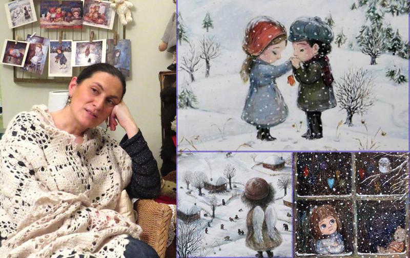 "ასე მეხატება და აბა, რა გითხრათ?!" - სევდანარევი სიხარული, სათუთი მოგონებები და ემოცია, რომლის გამოც მისი ნამუშევრები გულგრილს არავის ტოვებს: ნინო ჩაკვეტაძის ზღაპრული სამყარო