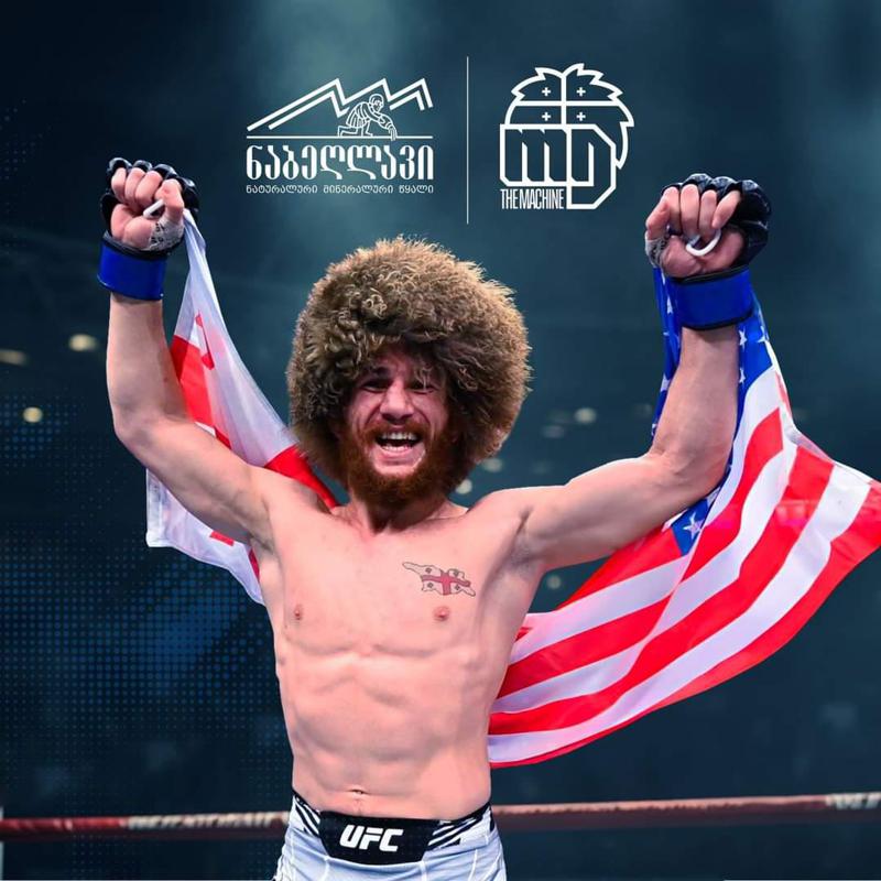 ქართველების საყვარელი წყალი ნაბეღლავი და UFC-ის მებრძოლი მერაბ დვალიშვილი პარტნიორები გახდნენ