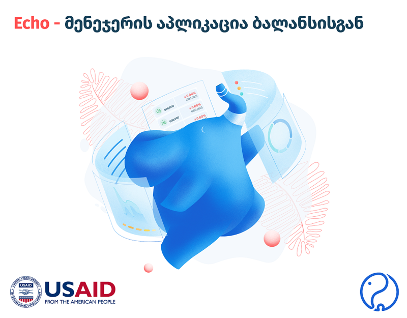 პროგრამა ბალანსმა მენეჯერებსა და ბიზნეს მფლობელებს ახალი აპლიკაცია - ECHO - წარუდგინა