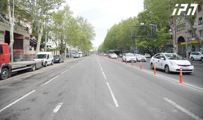 თბილისის მერიამ წერეთლის გამზირის რეაბილიტაციის მიზნით 4 კომპანიასთან ხელშეკრულება გააფორმა