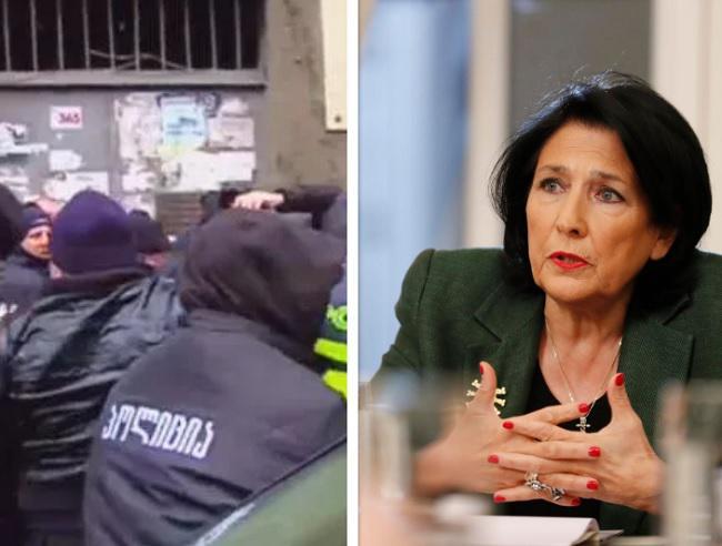 "ზამთარში ადამიანების გამოსახლება ყველა ევროპულ ქვეყანაში აკრძალულია!" - პრეზიდენტი