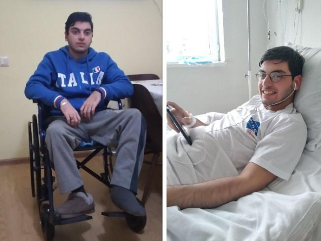 22 წლის სანდრო ხოზრევანიძეს საზოგადოების დახმარება სჭირდება