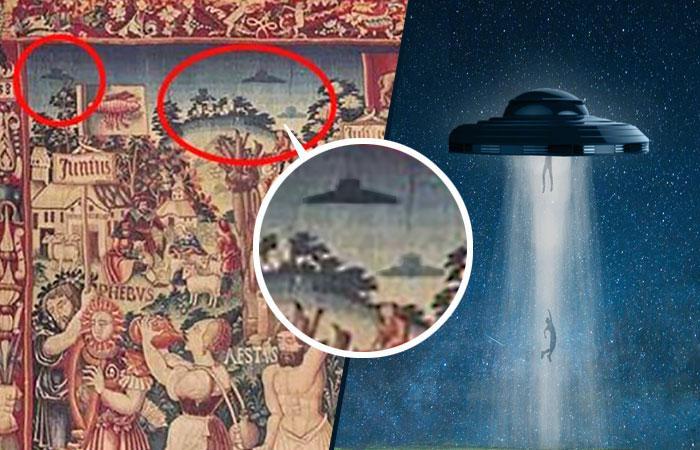 "მფრინავი თეფშები" 1538 წელს მოქსოვილ გობელენზე - რატომ აბნევს ხალხს ნახატებზე ნანახი ამოუცნობი მფრინავი ობიექტები და რას ამბობენ მეცნიერები?