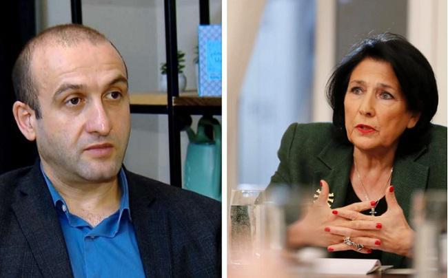 "ქალბატონი სალომე ჩამოყალიბდა კარგ მსახიობად "ქართული ოცნების“ ხელში, რომელიც მათ მითითებებს ასრულებს" - იაგო ხვიჩია