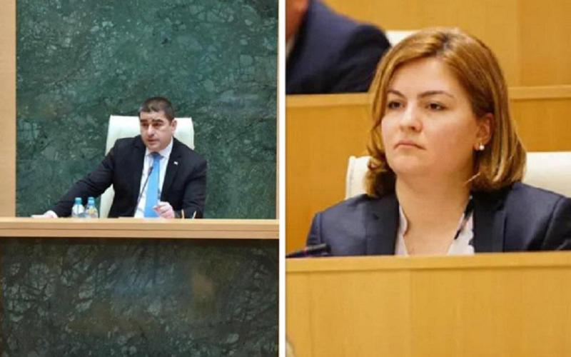 "ქალბატონო ანა, შეგატყვეთ, რომ გულსაბნევი გაქვთ..." - შალვა პაპუაშვილმა ანა ნაცვლიშვილს გულსაბნევის გამო შენიშვნა მისცა