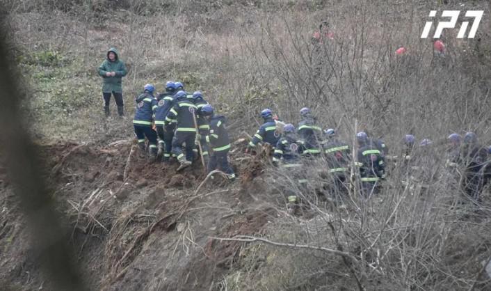 ბაღდათის მუნიციპალიტეტის სოფელ ნერგეეთში, მეწყერში მოყოლილი ყველა ცხედარი ნაპოვნია - შსს განცხადებას ავრცელებს