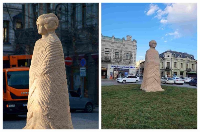 "ძალიან უხერხულად დგას იქ, სადაც დადგეს" - ვინ არის ავტორი ზაარბრიუკენის მოედანზე მდგარი ქანდაკებისა, რომელიც სოცქსელში განხილვის საგანი გახდა