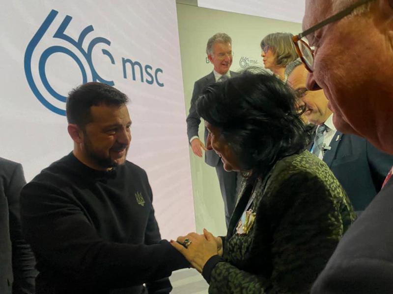 სალომე ზურაბიშვილისა და ვოლოდიმირ ზელენსკის შეხვედრა მიუნხენში - რა ფოტოს აქვეყნებს საქართველოს პრეზიდენტი?