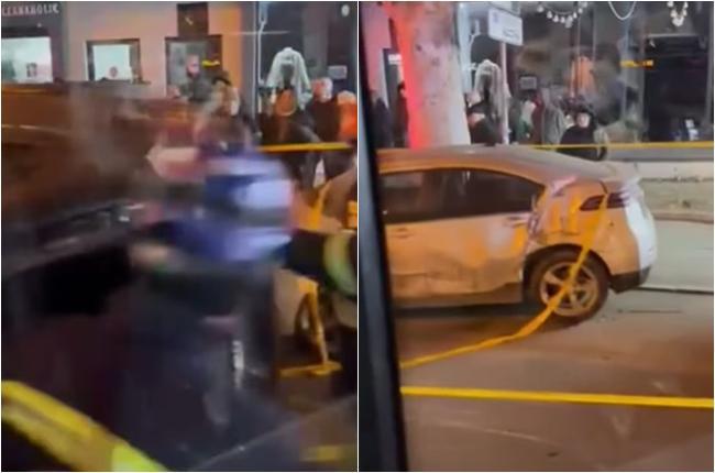 თბილისში, ცოტნე დადიანის ქუჩაზე, ერთმანეთს 4 ავტომობილი შეეჯახა