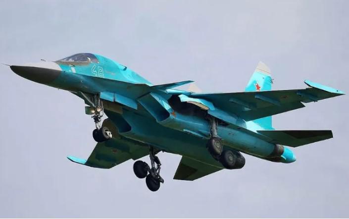 უკრაინელებმა რუსული "სუ-34“ მოიერიშე-ბომბდამშენი ჩამოაგდეს