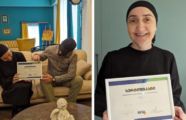 "წიგნიერების გამავრცელებელი საზოგადოების" ელჩი დიდი საქმეების მკეთებელი და ჩემი მეგობარი თინათინი - ბერი ანდრიას დედა გახდა" - გიორგი კეკელიძე