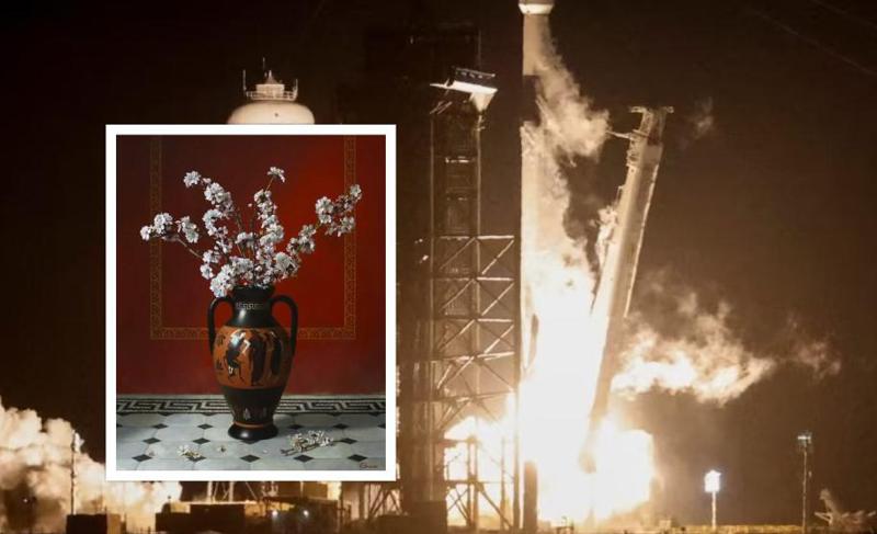 Space X-ის კოსმოსური ხომალდით მთვარეზე ქართველი მხატვრის ნამუშევარი გაიგზავნა - ბრუნო ვეფხვაძის "რომაული გაზაფხულის" კოსმოსური ვოიაჟის ამბავი