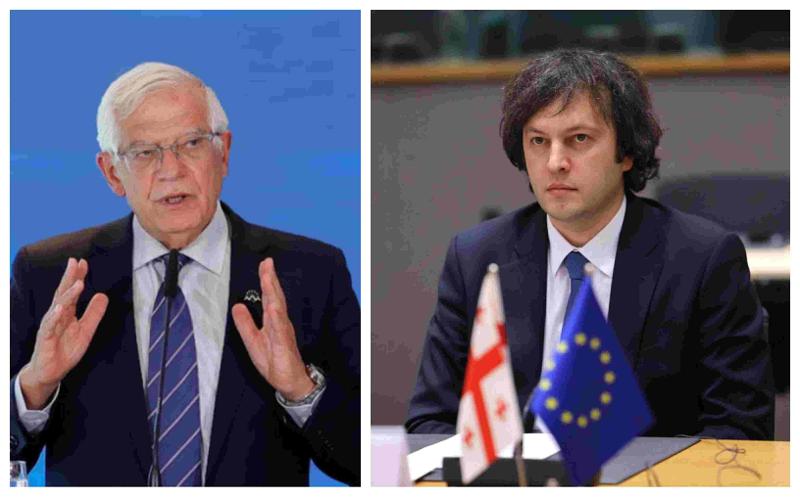 "ნება მომეცით სამი მესიჯი გადმოგცეთ..." - რა უთხრა ჯოზეფ ბორელმა ირაკლი კობახიძეს: ლიდერების მთავარი გზავნილები ბრიუსელიდან