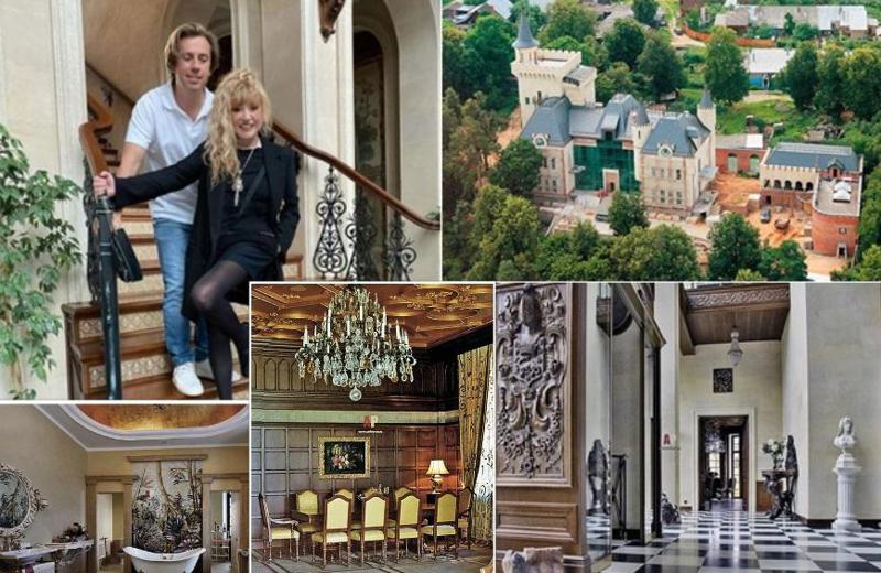 ალა პუგაჩოვასა და მაქსიმ გალკინს რუსეთში სასახლის ჩამორთმევით ემუქრებიან - დაათვალიერეთ წყვილის ციხესიმაგრე, სადაც გასაოცარი ფუფუნება და სიმდიდრე სუფევს