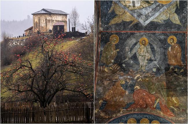 სვანეთში, მაცხვარიშის მთავარანგელოზის ეკლესიის გასაოცარი მხატვრობა (ფოტოები)