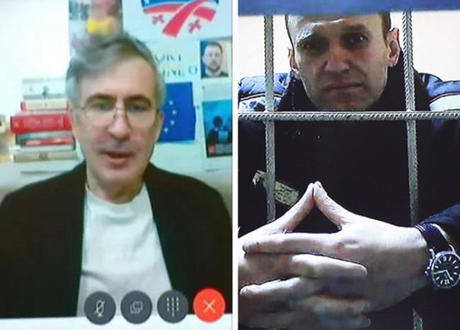 "ნავალნი მოკლეს. მასთან მქონდა მიმოწერა... ნავალნიზე რომ საუბრობდა პუტინი, ამბობდა, ეს არის რუსული სააკაშვილიო. ერთი ნომერ პირველი მტერი მოიშორა, მეორე მის ხელშია" - სააკაშვილი