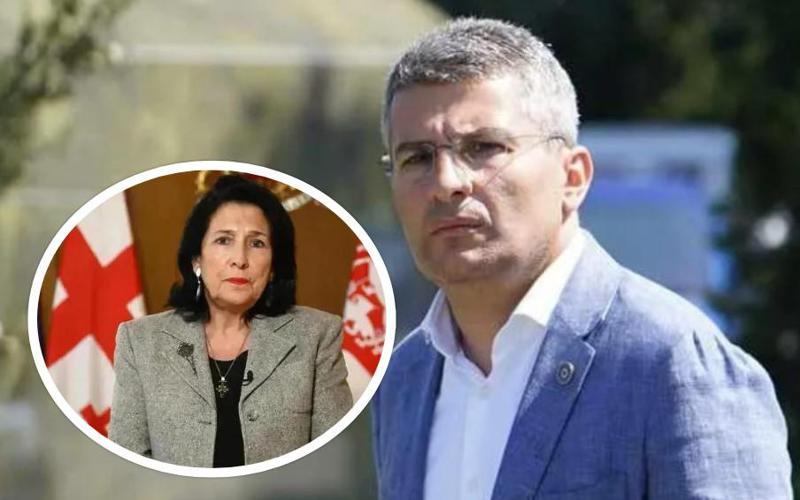 "ნუღარ განვსჯით, შევუნდოთ" - მამუკა მდინარაძე სალომე ზურაბიშვილზე