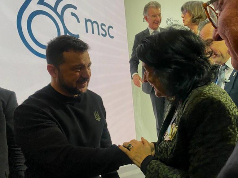 "გმადლობ,  ქალბატონო პრეზიდენტო... ძალიან ვაფასებთ საქართველოსა და მის თავისუფლებისმოყვარე ერს” - რას წერს ვოლოდიმირ ზელენსკი